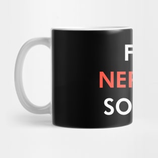 Flat Neptune Society (Light) Mug